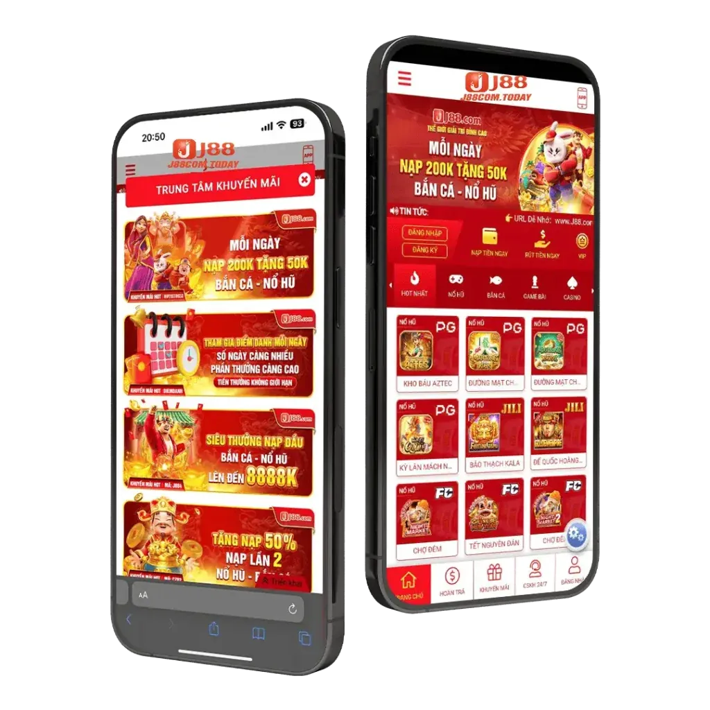 Giao diện ứng dụng febet trên điện thoại di động